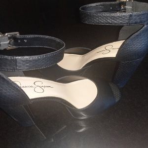 Jessica Simpson Sexy Black Heels